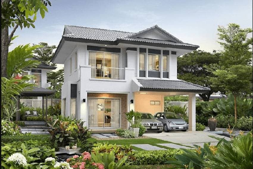 Nhà đẹp với vị trí đắc địa 